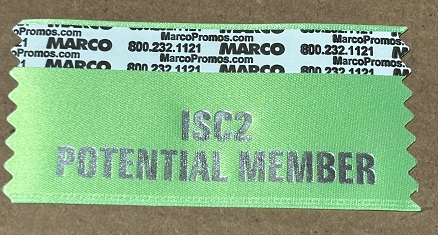 ISC(2) Potential Member Ribbon